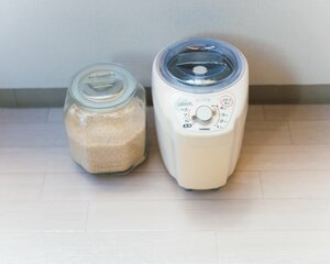 精米機があれば白いご飯もごちそうに