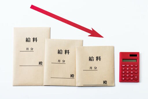大幅に収入が減少