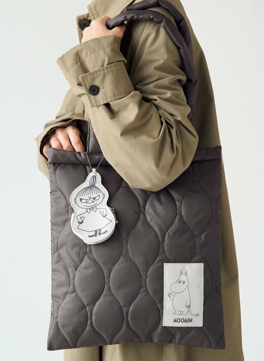 ムーミン キルティングバッグ＆チャームポーチ