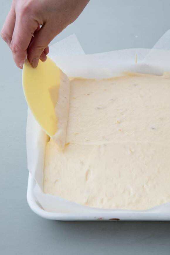 パッドに流し入れる