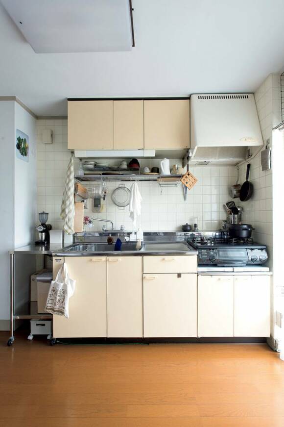 白のキッチン