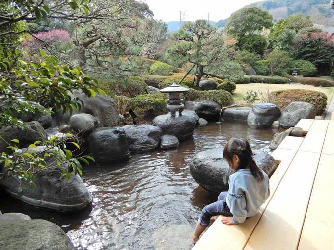 露天風呂つきの部屋も