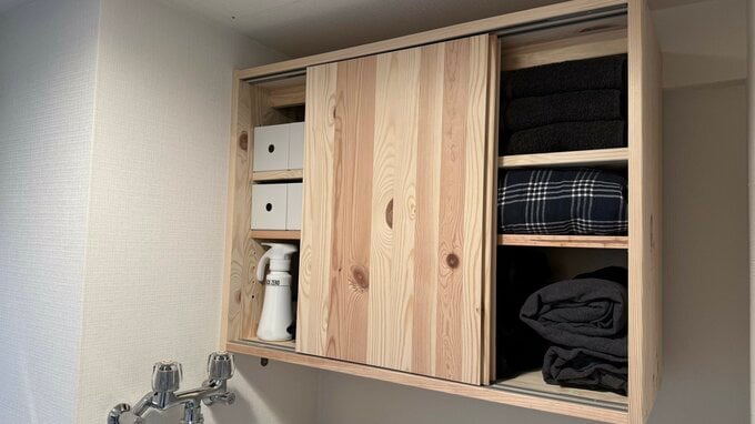 団地の吊り戸棚