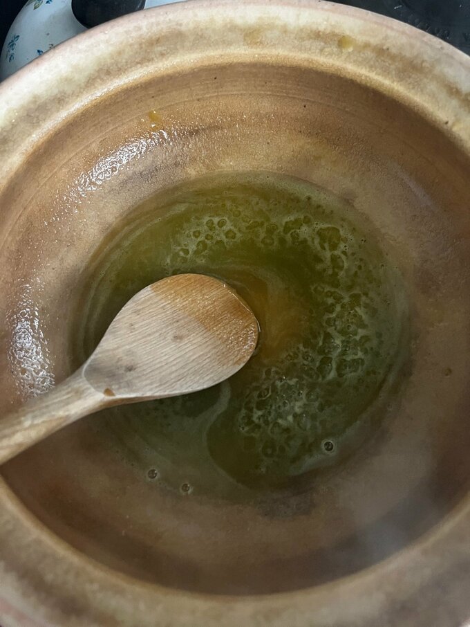 くたくたに煮込む