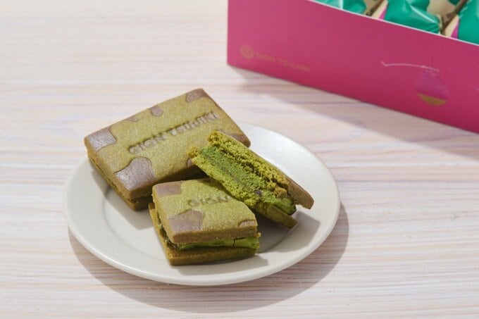 祇園辻利「抹茶バターサンドラムレーズン 5個入」