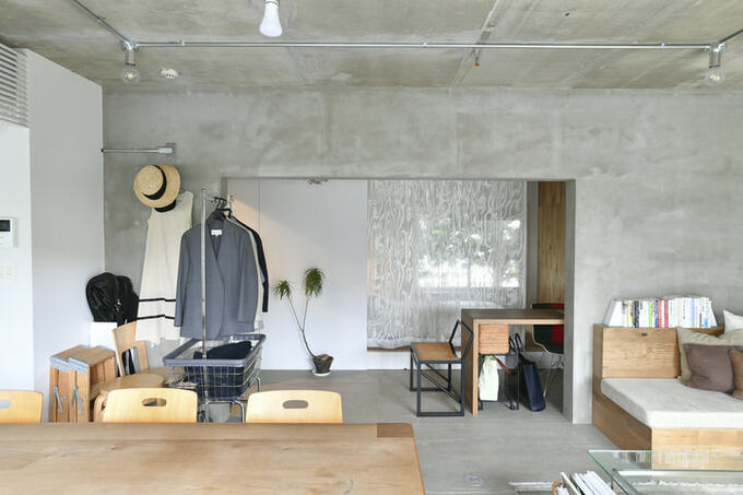 扉のないオープンな空間