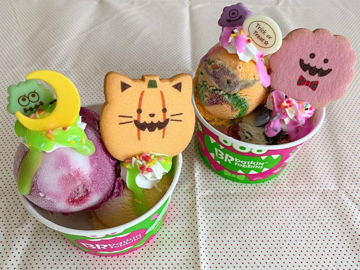 サーティーワンのハロウィーン。まさかの「スライム」味の正体は