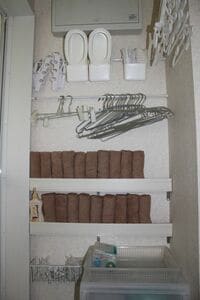 せんめん_たおる棚上部