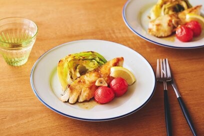 大原千鶴さん「キャベツ」の主役級レシピ。サワラとの組み合わせで、ごちそうが完成