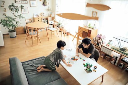 子どもの作品は、ルールを決めて保管。子どもも大人も居心地のいい家にするヒント