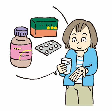 症状が出たら早めに薬を服用しよう