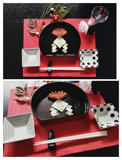 お正月のテーブルコーディネート