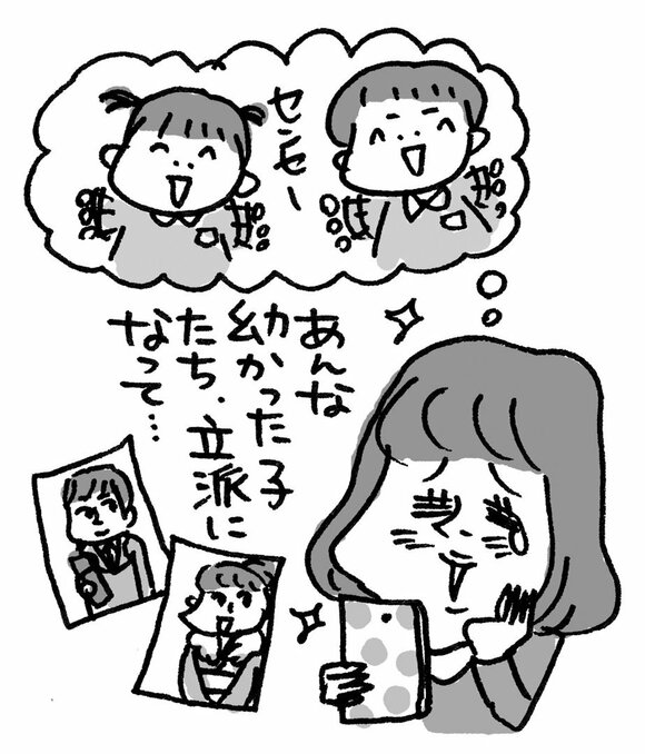 写真をSNSやLineで送ってくれます