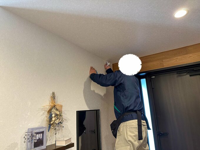 チリ切れを直してもらった