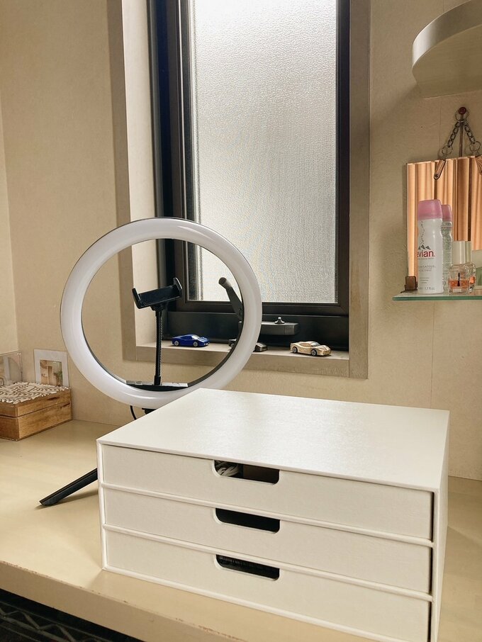 ニトリで見つけた白い引き出し