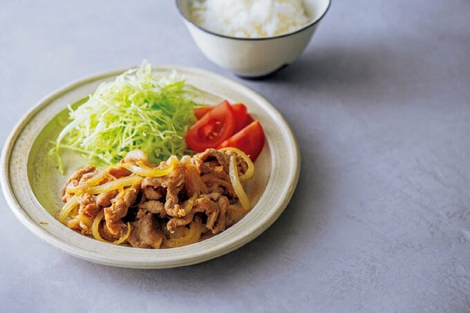 豚肉のショウガ焼き