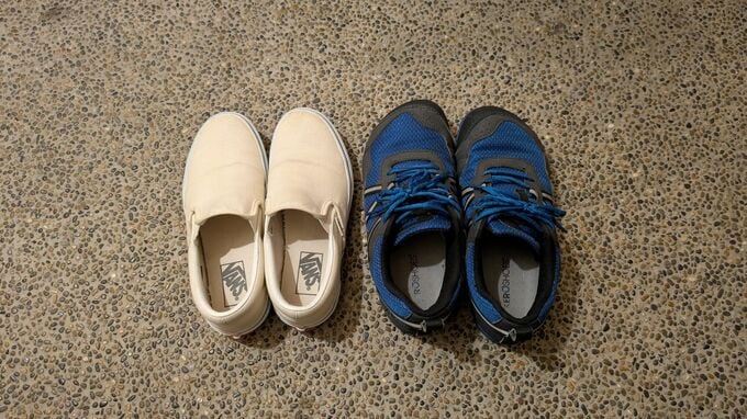 救急車に乗る時は靴をもっていくことも忘れずに