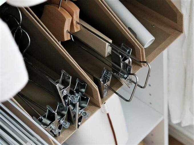 たくさんのハンガー