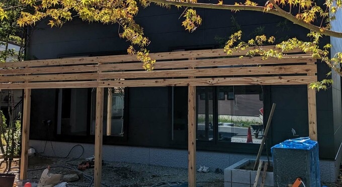 隙間30㎜の目隠しフェンス