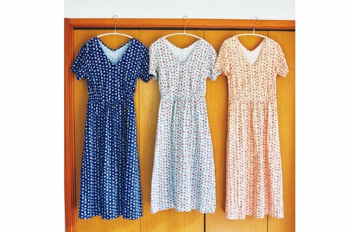 色違いのワンピース3着