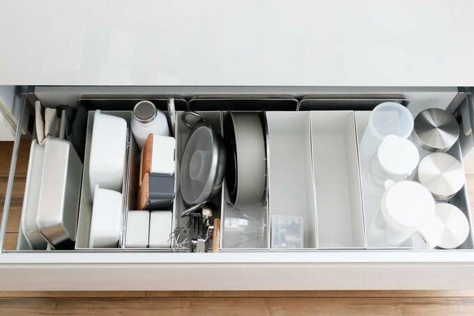 調理台下の収納