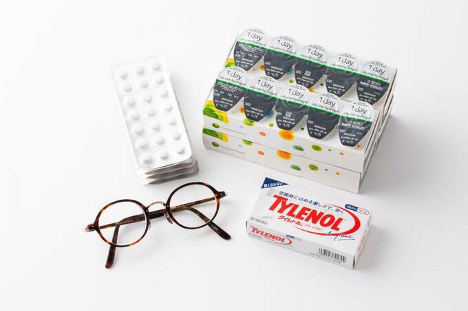 薬やメガネなど