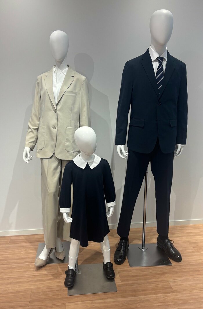 卒服　ユニクロ　べべ　卒業入学式　フォーマルセット　150 【匿名配送】 卒服ユニクロべべ卒業入学式フォーマルセット150 【匿名配送】