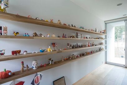 【注文住宅事例】大量の「おもちゃコレクション」を飾りたい！大好きなものに囲まれた家