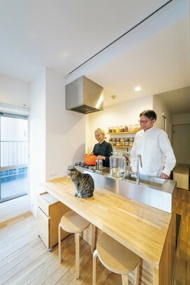 延床41㎡で夫婦の「くつろぎ＆仕事スペース」もちゃんとあるマンションリノベ