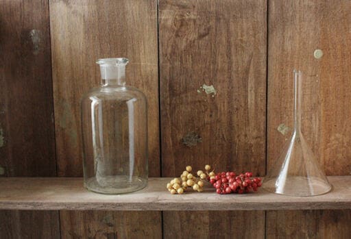 エイジング塗装した木板