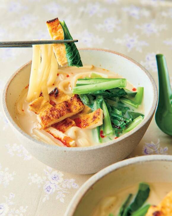 台湾風豆乳うどん