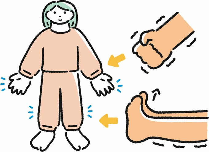 筋弛緩法イラスト