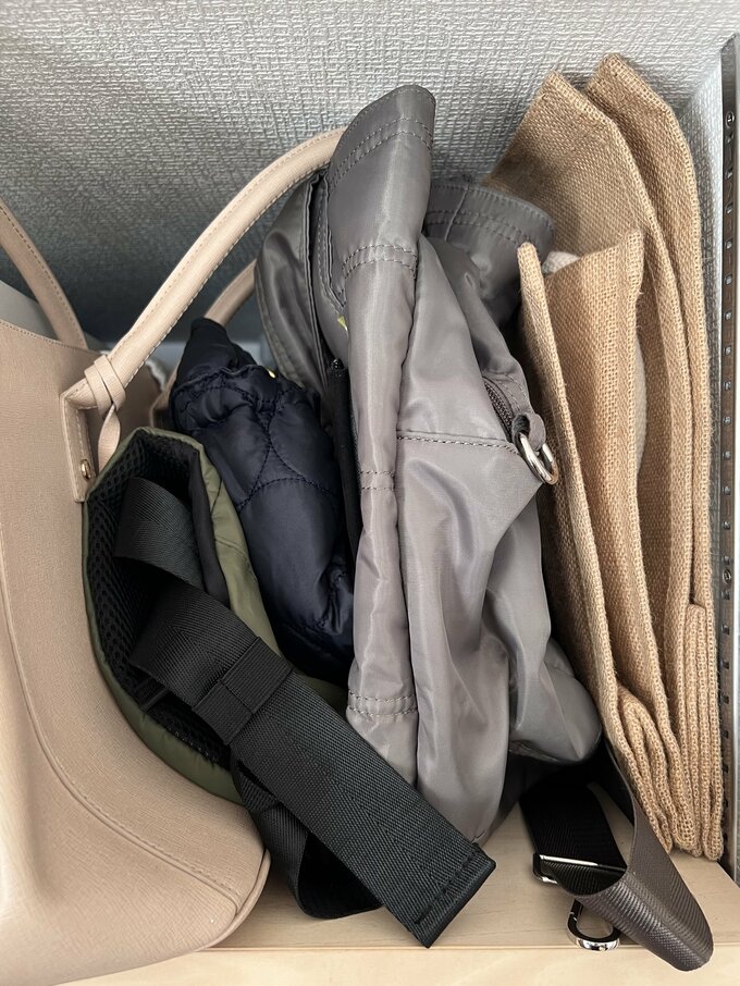 ようさんのバッグ収納