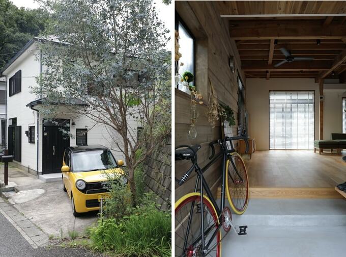 鎌倉らしい緑ある戸建て