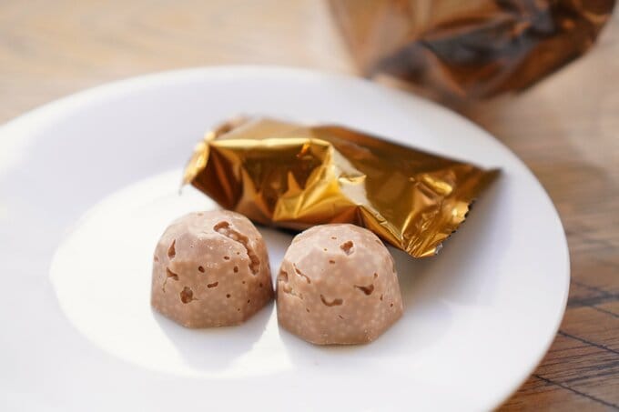 モンブラン味のチョコ