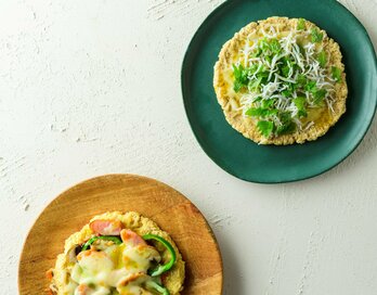 ダイエット中もOKなオートミールピザ。60代料理家もスリム体形をキープ