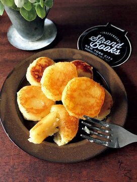 モチモチとろける「サツマイモバターもち」。山本ゆりさんも大好きな簡単おやつ