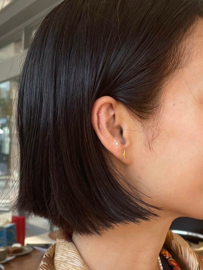 きれいに染まった