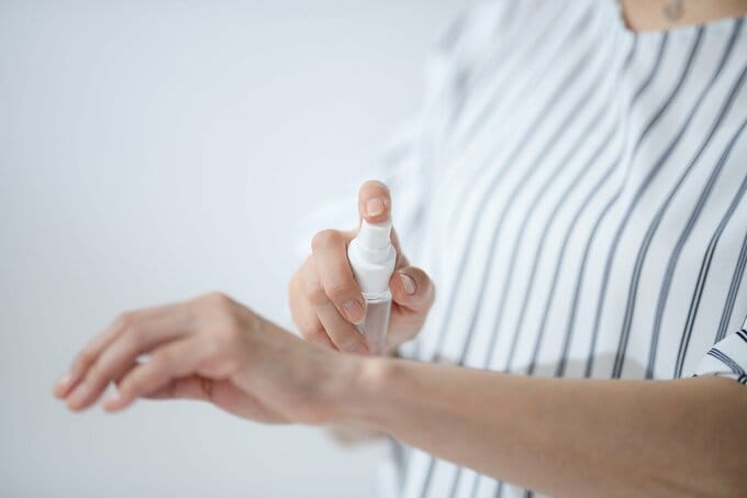 ハッカ油スプレー