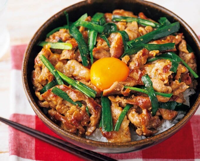 豚肉のスタミナ丼