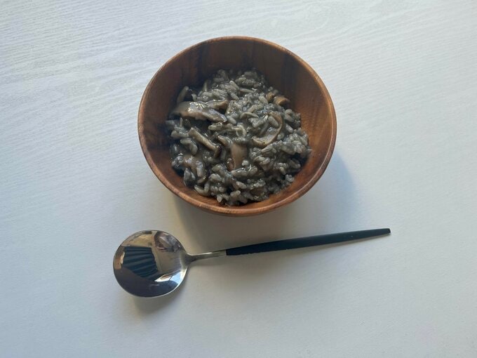 4種のきのこのグレーリゾット