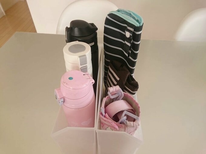 深さのあるメールボックスに収納すると転がり防止にもなる