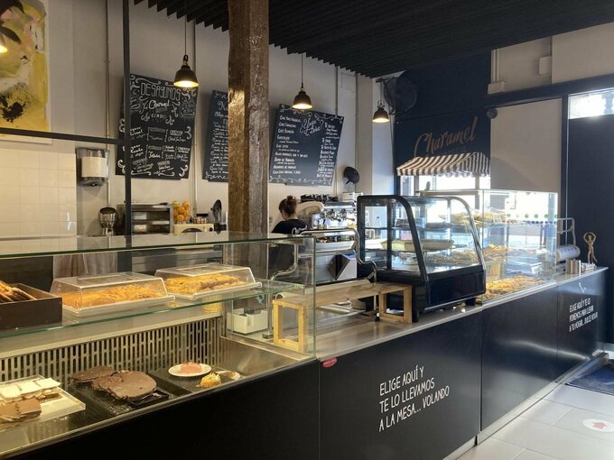 スペインの喫茶店