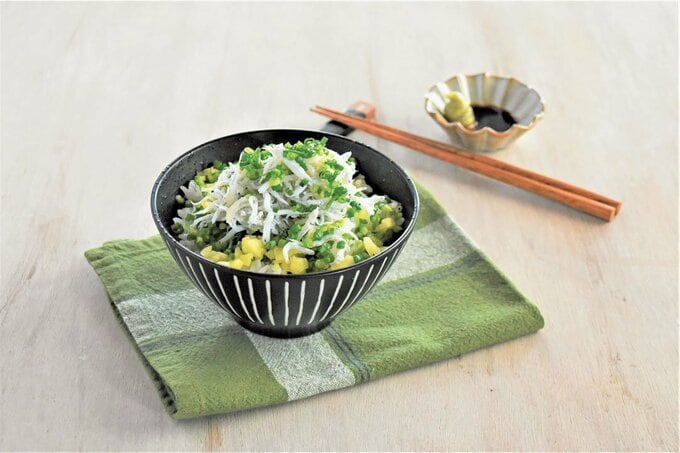 シラスネギたく丼