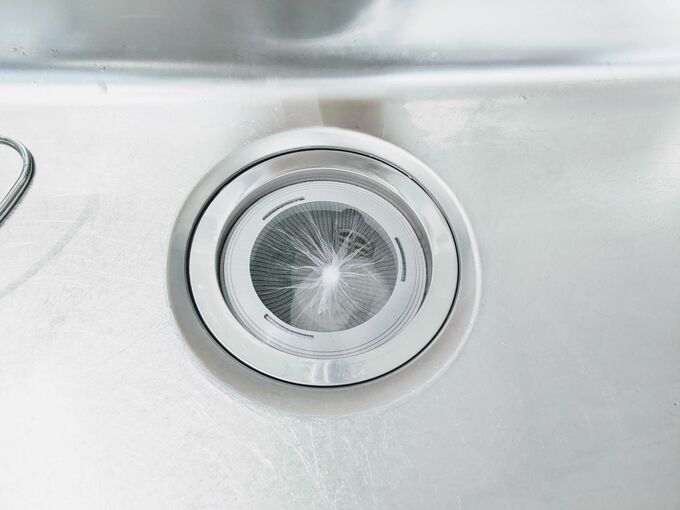 ゴミ受けネット装着