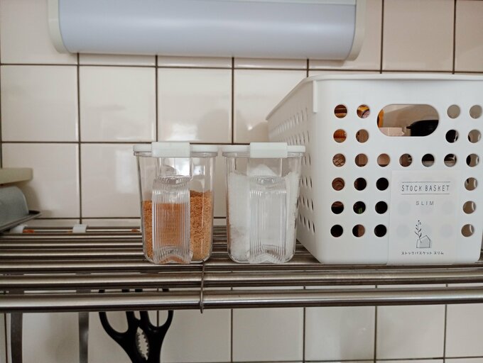 キッチン棚がスッキリ