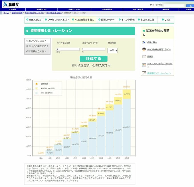 シミュレーション
