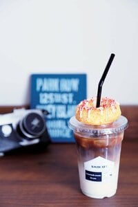 手づくりシールでカフェ風にアレンジ