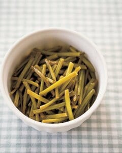 サツマイモの軸煮