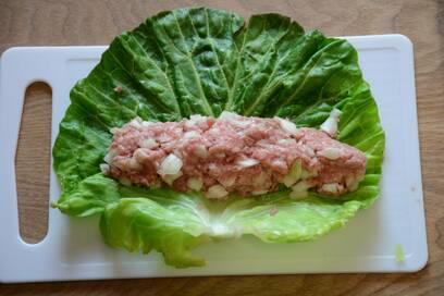 レンジで5分チン！春キャベツの簡単シューマイをつくってみた